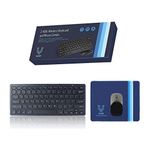 2.4GHz Wireless Keyboard and Mouse with Mouse-Pad-Great for Raspberry Pi