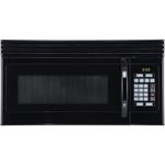 BLACK+DECKER Range Microwave with Top Mount Air Recirculation Vent, 1.6-Cu. Ft. 1000-Watt, Incandescent Lighting, Safety Lock