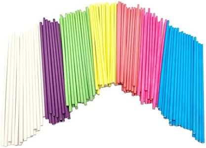 Cake Pop Stick, per Dolci, Cottura Fai da te, Decorazione per Torte, 7 Colori, 30 Pezzi Ciascuno