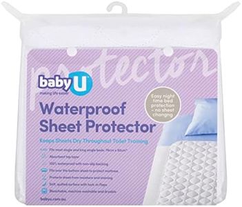 babyU Waterproof Sheet Protector | Single Bed | Toilet training