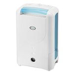 EcoAir DD1 Simple Blue MK3 Desiccant Dehumidifier Rotary Dial 7.5 L/Day Quiet 34dBA Anti Bacterial Filter Laundry 6Kg Home Garage Basement Boat