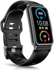 Smart Watch Fitness Tracker with 24/7 Heart Rate, Blood Oxygen Blood Pressure Monitor Sleep Tracker 120 Sports Modes Activity Trackers Step Calorie Counter IP68 Waterproof for Andriod iPhone Women Men