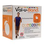 CanDo Val-u-Band Resistance band LATEX-free / training band / gymnastics band - 45 m - orange (very light) - alternative to dumbbells