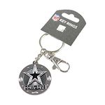 aminco NFL Dallas Cowboys Impact Keychain, Silver