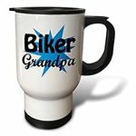 3dRose tm_193297_1 Biker Grandpa, B
