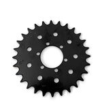 28T Bicycle Fixed Sprocket for Brake Disc Mount Big Chain Wheel for Fixed Gear Bike 28 Tooth Sprocket for #410 Bicycle Chain (28T)