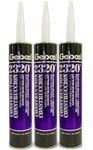 Geocel 2320 Gutter Sealant White 3 Pack