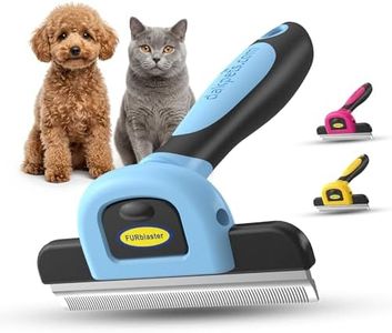 DakPets Deshedding Dog Brush | Cat & Dog Brush For Shedding | Effective Dog Grooming Tool & Pet Hair Remover | Cat Deshedding Brush | For Short & Long Haired Pet Grooming All Year Round