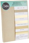 Sizzix Surfacez - Opulent Cardstock 664532, Gold, 50 Pack