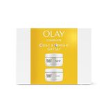 Olay Skincare Gift Set: Complete SPF 15 Face Moisturiser + Night Cream With Vitamin C, Skin Care Christmas Gifts For Women, 50ml + 50ml