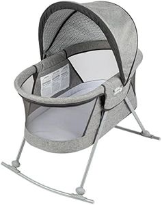 Safety 1st Nap and Go Rocking Bassinet, Grey