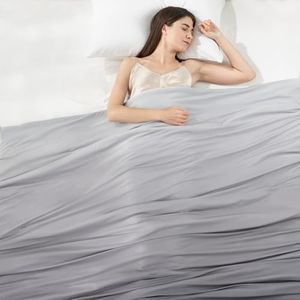 Elegear Cooling Comforter King Absorbs Body Heat to Keep Cool, Double-Sided Cooling Blanket for Hot Sleepers Arc-Chill Cool Fabric Q-Max>0.5, Lightweight Summer Comforter Cold Blanket, Gradient Gray