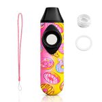 Professional Kazoo Wind Instrument with Extra Membranes, Lanyard and Storage Pouch, Easy Voice-Activated Wind Instruments for Music Play, Kazoo Instrument Adult Use, Gifts and Group Play