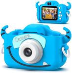 VIVITAR Kids Tech - Kids Camera 2" Screen for Joyful Moments - Snap 12MP Pics, Record 1080p HD Videos, Build in Games, Durable Drop-Proof Case, USB Rechargeable for Non-Stop Fun