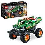 LEGO Technic Monster Jam Dragon Monster Truck Toy for 7 Plus Year Old Boys and Girls, 2in1 Racing Pull Back Car Toys for Off Road Stunts & Imaginative Play, Kids' Birthday Gift Idea 42149