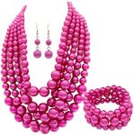 iSPECIAL Colorful Faux Pearl Jewelr