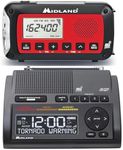 Midland Deluxe Home and Travel Emergency Radio - NOAA Weather Alert Scanner, Flashlight, Alarm Clock and AM/FM