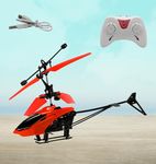 Exceed Helicopter with Remote Control and Hand Sensor Helicopter| Rechargeable Helicopter | Light Toys | Unbreakable Helicopter Toy for Kids & Adults, Indoor& Outdoor Drone Toy Game (Multicolor)