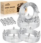 Frokom 4x156mm ATV Wheel Spacers,1.5 Inch Wheel Spacers with 12x1.5 Studs Fit For 2013+ Polaris Ranger,2014+ Polaris RZR XP 1000,2015+ Polaris RZR-4 Pack