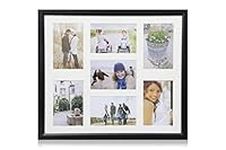 Arpan 6"x4" Multi Aperture MDF Photo Picture Frame - Holds 7 Photos 6"x4"