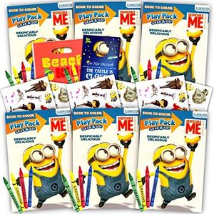 Despicable Me Minions Ultimate Party Favors Packs -- 6 Sets with Stickers, Coloring Books and Crayons (Party Supplies)