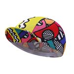 BikingBros Funny Cycling Cap - Polyester Cartoon Cycling Hat-Under Helmet - Cycling Helmet Liner Breathable&Sweat Uptake