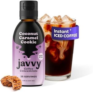 Coffee Concentrate - Cold Brew Coffee, Perfect for Hot or Iced Instant Coffees, Hot Drinks, Cold Brew Concentrate, 35 Servings - Coconut Caramel Cookie