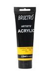 BRUSTRO Artists Acrylic Paint 120ml Cad Yellow Hue