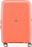 American Tourister Squasem Suitcase, Bright Coral, 66cm