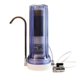 Anchor AF-3110 10-Stage Alkaline, Mineral, Anti-oxidizing Countertop Water Filter (Clear)