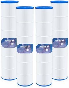 Future Way 4-Pack CCP520 Pool Filter Cartridges Replacement for Pentair Clean & Clear Plus 520, Replace Pleatco PCC130, Pentair R173578, 520 sq.ft