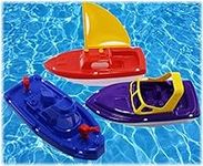 Matty's Toy Stop Plastic Boats Set 