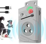 Auto Anti Barking Device for Dogs, Dog Bark Deterrent Devices 50ft Range, Behavior Aid, Stop Barking Dog Devices with 3 Modes, Barking Silencer Indoor & Outdoor 1022