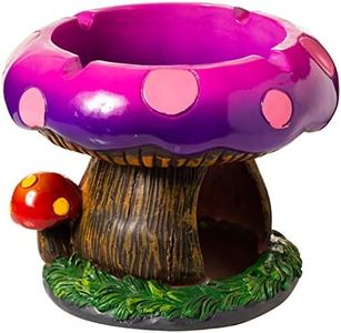 Magical Mushroom 6" Wide Stashbox and Ashtray