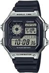 Casio Men Digital Japanese Quartz Watch with Resin Strap AE-1200WH-1CVCF