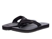 Sanuk Men's Ziggy Soft Top Flip-Flop, Black, 8