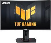 ASUS TUF Gaming VG27WQ Curved Gaming Monitor – 27 Inch WQHD (2560x1440), 165Hz, Extreme Low Motion Blur , Adaptive-sync, FreeSync ,1ms (MPRT), DisplayHDR 400, Black