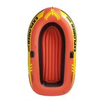 Intex Explorer 300, 3-Person Inflatable Boat Set with French Oars and High Output Air Pump