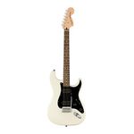Squier Affinity Series Stratocaster Electric Guitar, with 2-Year Warranty, Olympic White, Laurel Fingerboard