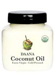 Daana Coconut Oil for Skin: USDA Organic, Extra Virgin, Cold Pressed (350 ml)