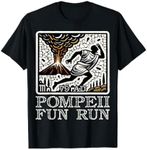 Pompeii Fun Run History Geography Volcanologist Volcanology T-Shirt