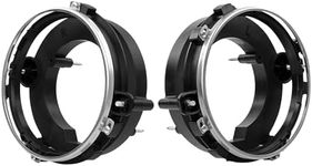 Headlights Bulbs Brackets Buckets, for 1997-2006 TJ Jeep Wrangler SE Base Sahara Unlimited Rubicon X AT Sport, Repalce 110383 110384 Front Head Lights Bulbs Mounting Support Holder Buckets Pair