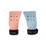 PICSIL Condor Grips for Cross Training, Grips without Holes with Technical Fabric, Greater Protection and Comfort, for Gym, Box, Weightlifting, Prevent Blisters and Tears, Unisex (G, Coral)
