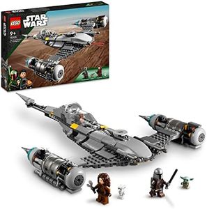 LEGO Star Wars Starfighter N-1 del Mandaloriano, Set da The Book of Boba Fett con Astronave Giocattolo, Personaggi di Grogu (Baby Yoda) e Droide BD, Giochi per Bambini e Bambine, Idea Regalo 75325
