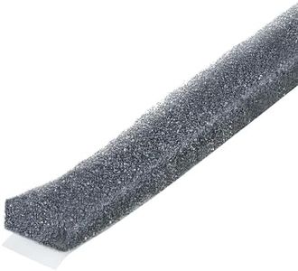 M-D Building Products 02071 1/4 in. x 1/2 in. x 17 ft. Gray Economy Foam Window Seal for Medium Gaps