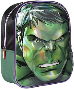 Artesania Cerda Mochila Infantil 3d Avengers Iron Man Sac à dos enfants, 31 cm, Vert (Verde)