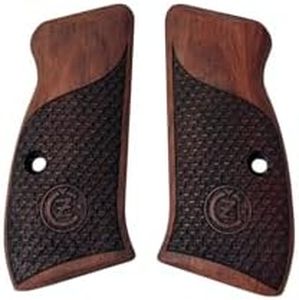 Rosewood Grips Compatible for CZ Compact 75-85 /P-01/P100/C100/T100/PCR/CZ 75D (USA-01282)