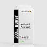 Activated Charcoal 300mg 120 Capsules - Indigestion, Bloating & Gas - Digestion Supplement for Gut - Reduces Excessive Flatulence After Eating - UK Produced by ActiveBurst