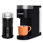 Keurig K-Slim Single Serve Coffee Maker + Keurig Milk Frother For Lattes And Cappuccinos