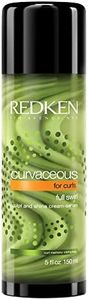 Redken, Sérum en Crème Sculptant, Pour Cheveux bouclés, ondulés et frisés, Curvaceous, 150ml